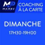 Coaching à la carte du dimanche 27 septembre de 17h30 à 19h00