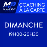Coaching à la carte du dimanche 27 septembre de 19h00 à 20h30